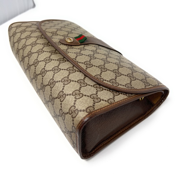 Gucci Clutch Crossbody Bag Handbag Sherry line Large Bag - Picture 11 of 16